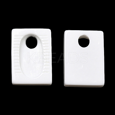 Opaque Resin Cabochons RESI-A024-01-1