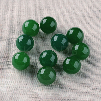 Natural Malaysia Jade Round Ball Beads G-I174-16mm-10-1