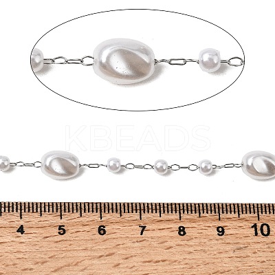 Handmade 316 Stainless Steel Link Chains CHS-G045-01P-1