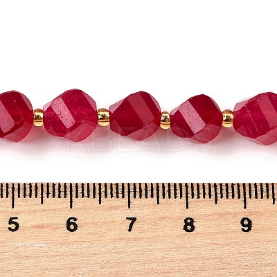 Natural Quartz Dyed Beads Strands G-U023-A02-19-1