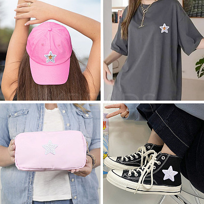 24Pcs 2 Styles Polyester Heat Transfer Vinyl Sheets PATC-TA0001-23-1