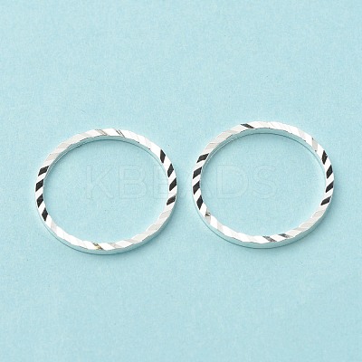 Brass Linking Rings KK-F831-018D-S-RS-1