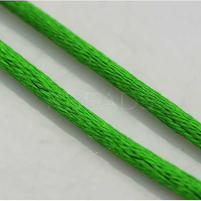 Nylon Satin Rattail Cords NWIR-O001-A-11-1
