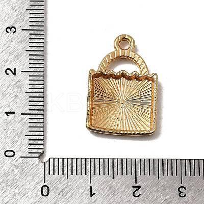 12Pcs Halloween Theme Alloy Enamel Pendants ENAM-G231-01G-1