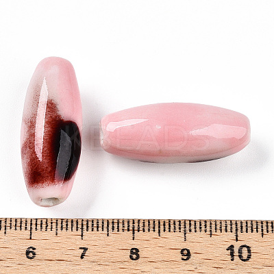 Handmade Porcelain Beads PORC-N008-07P-1