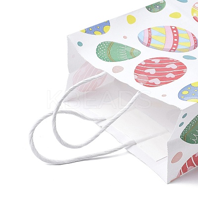 Easter Rectangle Kraft Paper Handbags CARB-U002-01D-1
