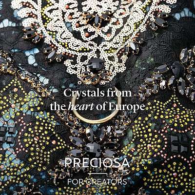 Preciosa® MAXIMA Crystal No Hotfix Flatback Stones Y-PRC-NSS16-60310-1