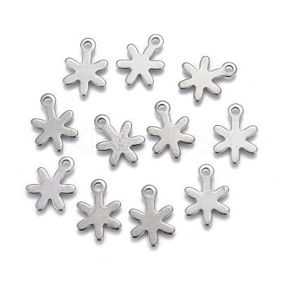 Tarnish Resistant 201 Stainless Steel Charms STAS-F139-018P-1