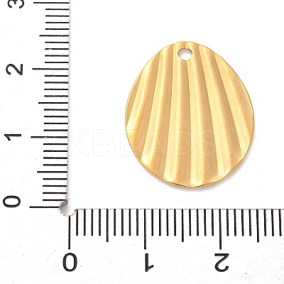 304 Stainless Steel Pendants STAS-F349-05G-01-1