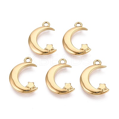 304 Stainless Steel Pendants STAS-T072-134G-1