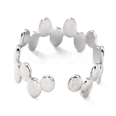 Tarnish Resistant 304 Stainless Steel Finger Rings LS-RJEW-L102-02P-1