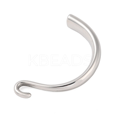 Non-Tarnish 304 Stainless Steel Hook and S-Hook Clasps LS-STAS-U006-01A-P-1
