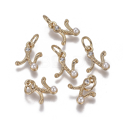 Brass Charms KK-L179-08N-G-1