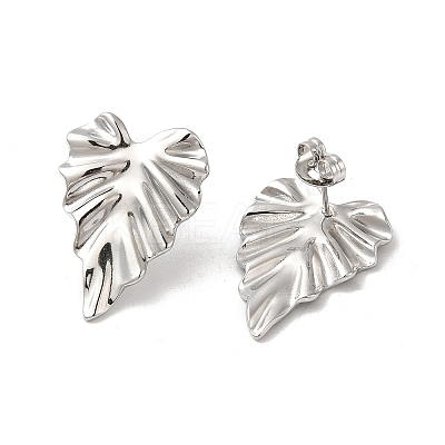 Non-Tarnish 304 Stainless Steel Stud Earrings LS-EJEW-Z022-21P-1