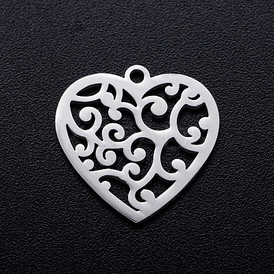 Non-Tarnish 201 Stainless Steel Pendants STAS-T046-JN254-1-1