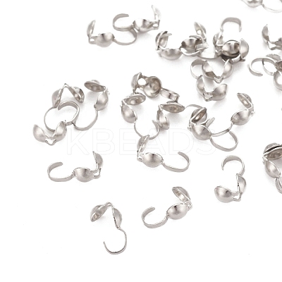 Tarnish Resistant 304 Stainless Steel Bead Tips X-STAS-R063-23-1