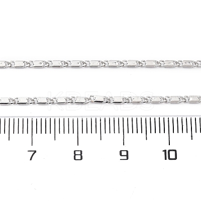 Brass Link Chain Necklaces for Women NJEW-D302-12P-1