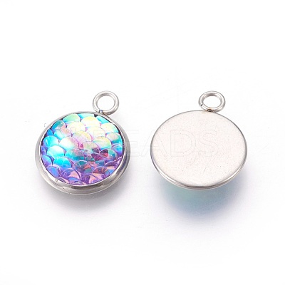 Resin Pendants RESI-L024-11-1