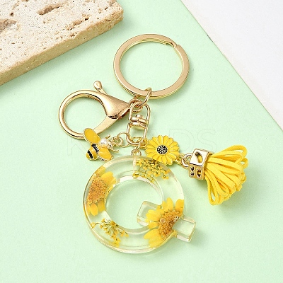 Resin & Alloy Enamel Keychain KEYC-YW00134-17-1