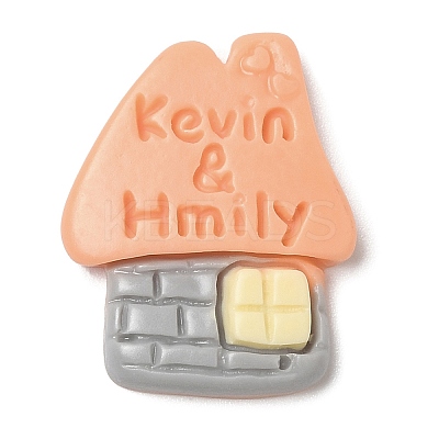 Street Sign Opaque Resin Cabochons RESI-E044-01A-1