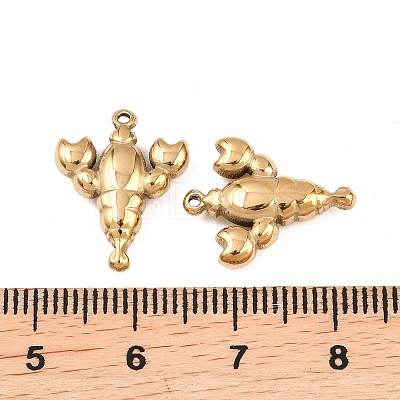 304 Stainless Steel Pendants STAS-L022-573G-1