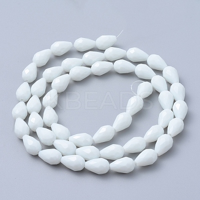 Glass Beads Strands X-GLAA-R023-15x10mm-6-1