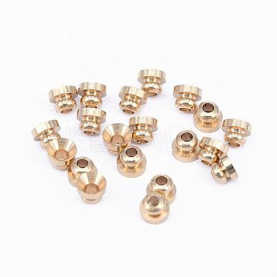 Brass Bead Caps KK-F713-43C-1