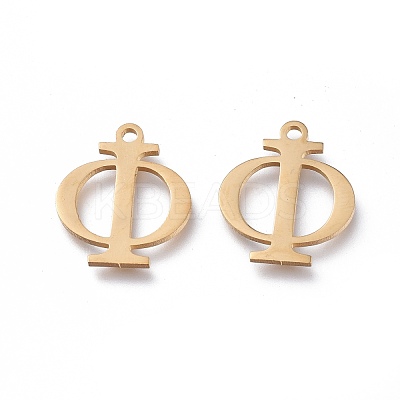 304 Stainless Steel Charms STAS-L263-05G-1
