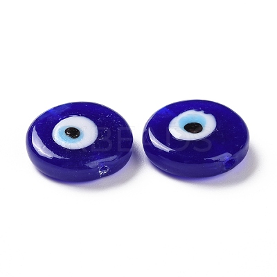 Handmade Evil Eye Lampwork Beads LAMP-E026-01C-1