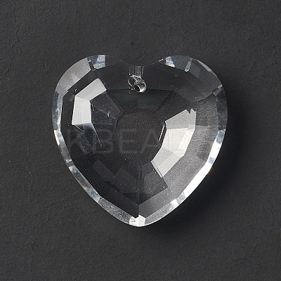 Transparent Glass Pendants GLAA-F118-02-1