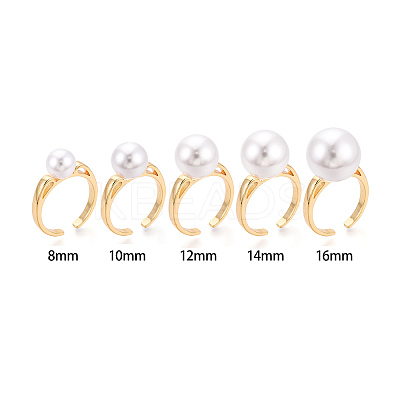 Brass Cup Peg Ring Settings KK-N274-36G-1