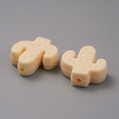 Food Grade Eco-Friendly Silicone Beads LS-SIL-WH0013-23G-1