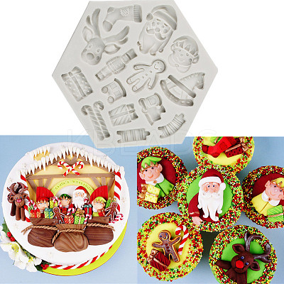 Food Grade Silicone Statue Molds DIY-I012-49-1