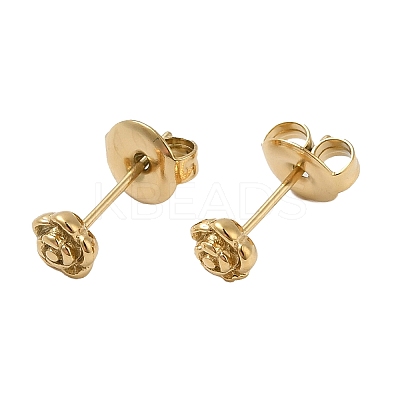 Ion Plating(IP) 304 Stainless Steel Stud Earrings EJEW-Z022-10G-1
