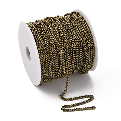 Iron Cuban Link Chains CH-R013-5x4mm-AB-NF-1