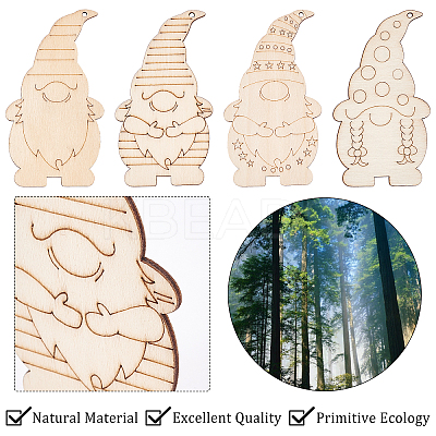 DIY Crafts Christmas Tree Hanging Decorations DIY-GF0005-63-1