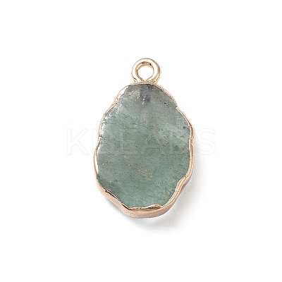 Natural Green Strawberry Quartz Pendants LS-G-K333-01G-1
