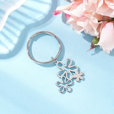 201 Stainless Steel Keychain KEYC-JKC01184-03-1