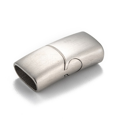 Tarnish Resistant 316 Surgical Stainless Steel Magnetic Clasps with Glue-in Ends X-STAS-F269-01MP-1