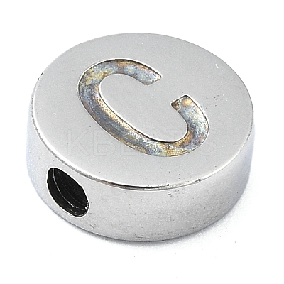 Tarnish Resistant 304 Stainless Steel Beads STAS-H219-15P-C-1