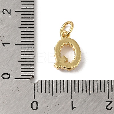 Rack Plating Brass with ABS Plastic Imitation Pearl Charms KK-B092-30Q-G-1