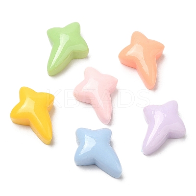 Opaque Resin Cabochons RESI-K027-01-1