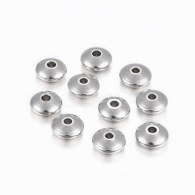 Tarnish Resistant 201 Stainless Steel Spacer Beads STAS-H376-52-1