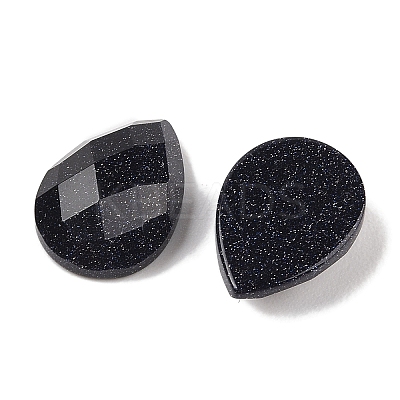 Synthetic Blue Goldstone Cabochons G-C146-04G-1