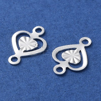 Brass Filigree Connector Charms KK-F880-02S-01-1