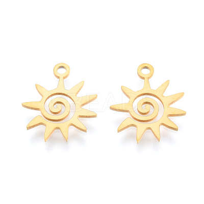 201 Stainless Steel Charms STAS-N090-LA995-2-1