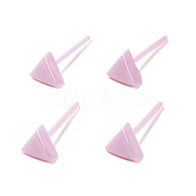 Hypoallergenic Bioceramics Zirconia Ceramic Stud Earrings EJEW-Z023-09A-1