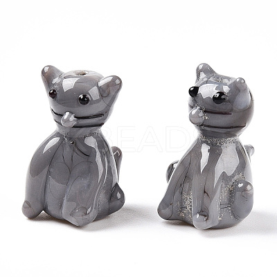 Handmade Lampwork Beads LAMP-T021-19A-1