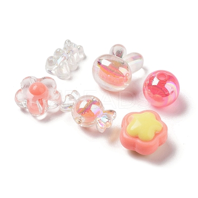 Acrylic Beads MACR-M040-01B-1