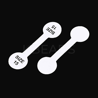 Folding Paper Ring Size Sticker CDIS-C006-01K-1